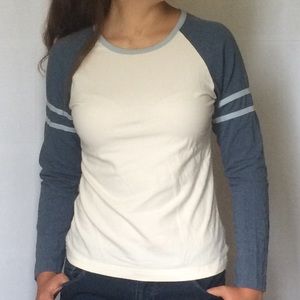 Long sleeve baseball tee